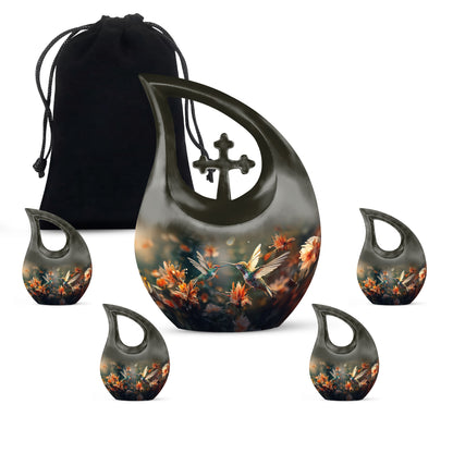 Personalized Bird Cremation Urn for Adults - 10-inch, 200 cu in - Yatskia