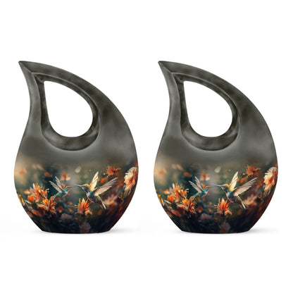10-inch Aluminium Humming Bird Urn