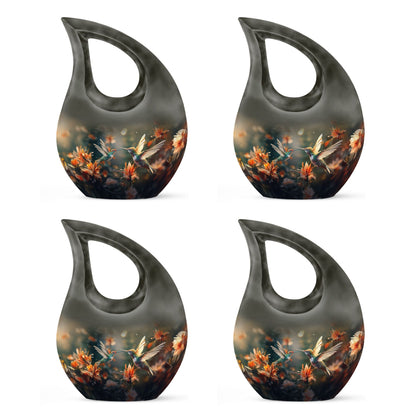 10-inch Aluminium Humming Bird Urn