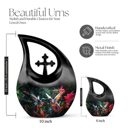 10-inch Humming Bird Urn