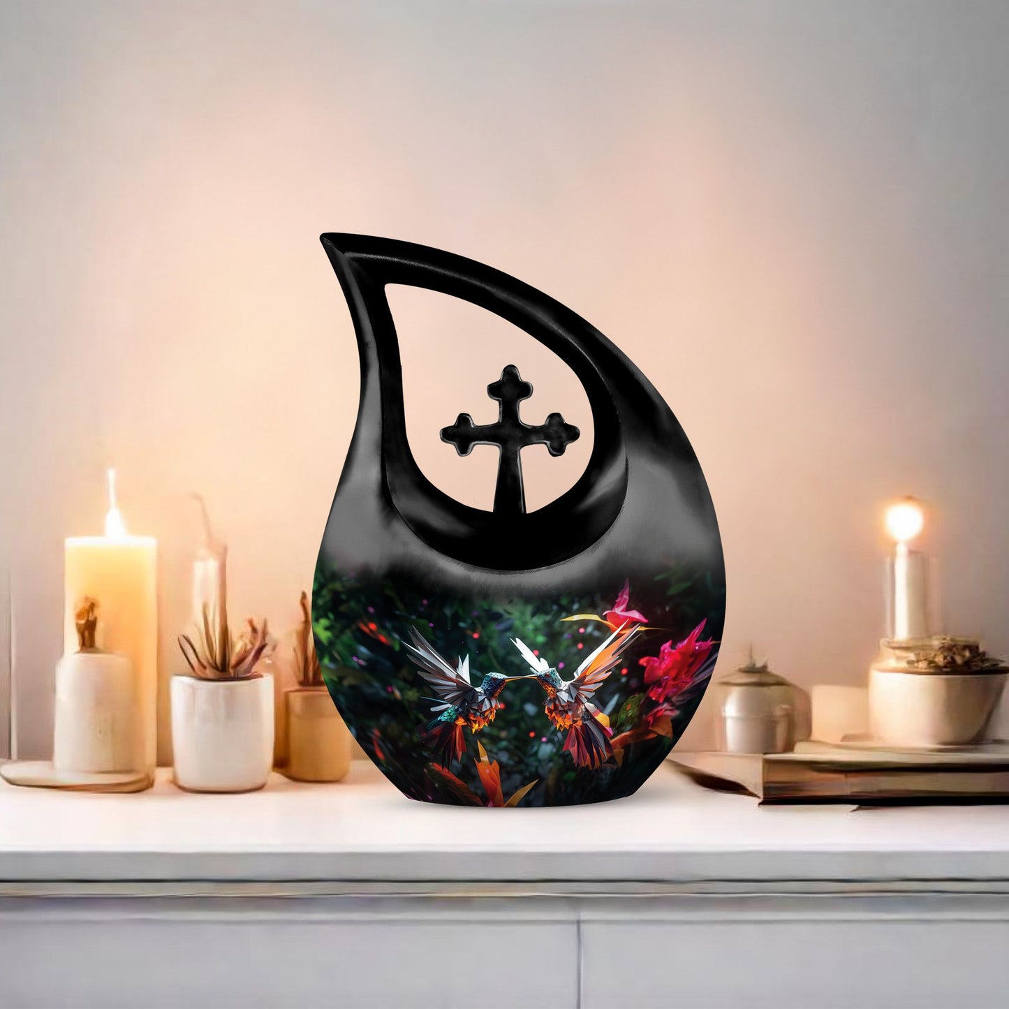 10-inch Humming Bird Urn