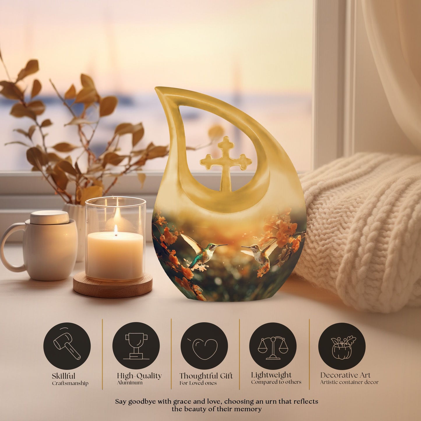 Bird Cremation Urn