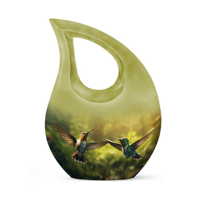 10-inch large Humming Bird Urn, 