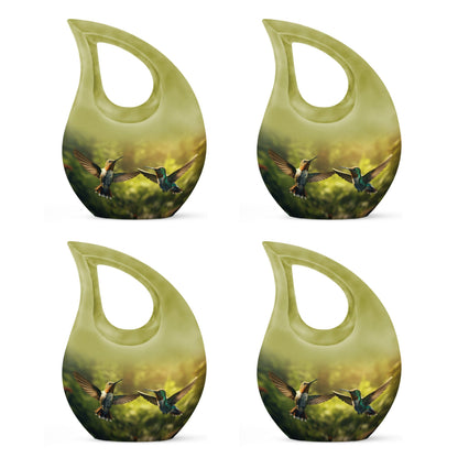10-inch large Humming Bird Urn, 