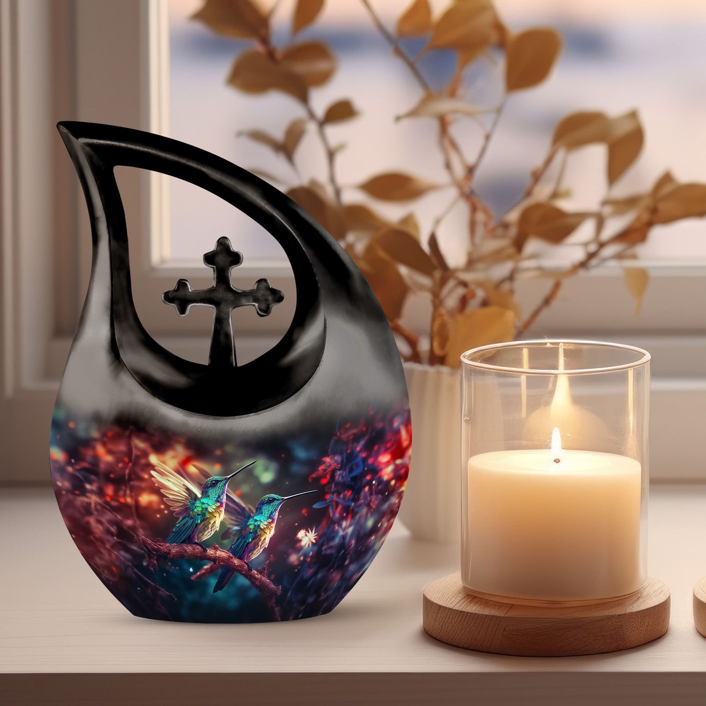 Humming Bird Cremation Urn
