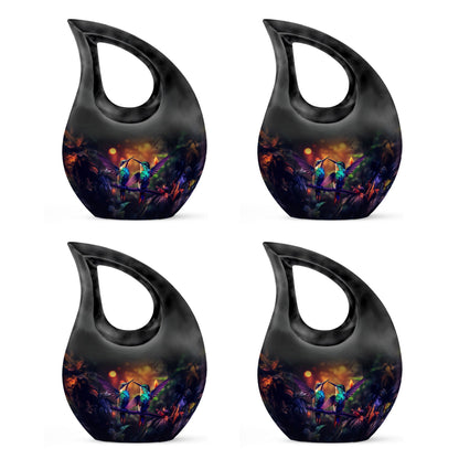 10-inch Humming Bird Cross Drop Cremation Urn