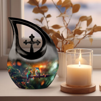 10-inch Humming Bird Urn