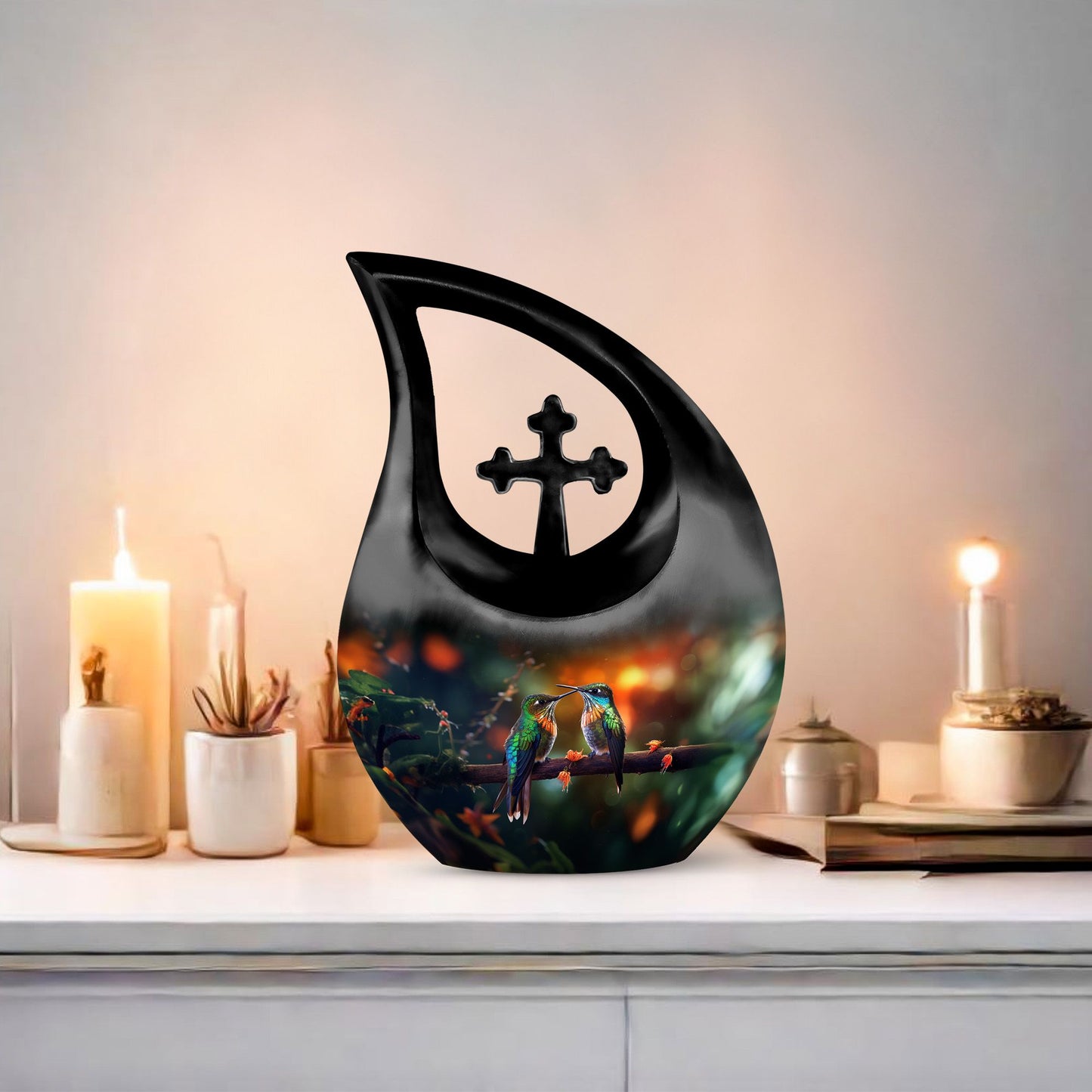 10-inch Humming Bird Urn