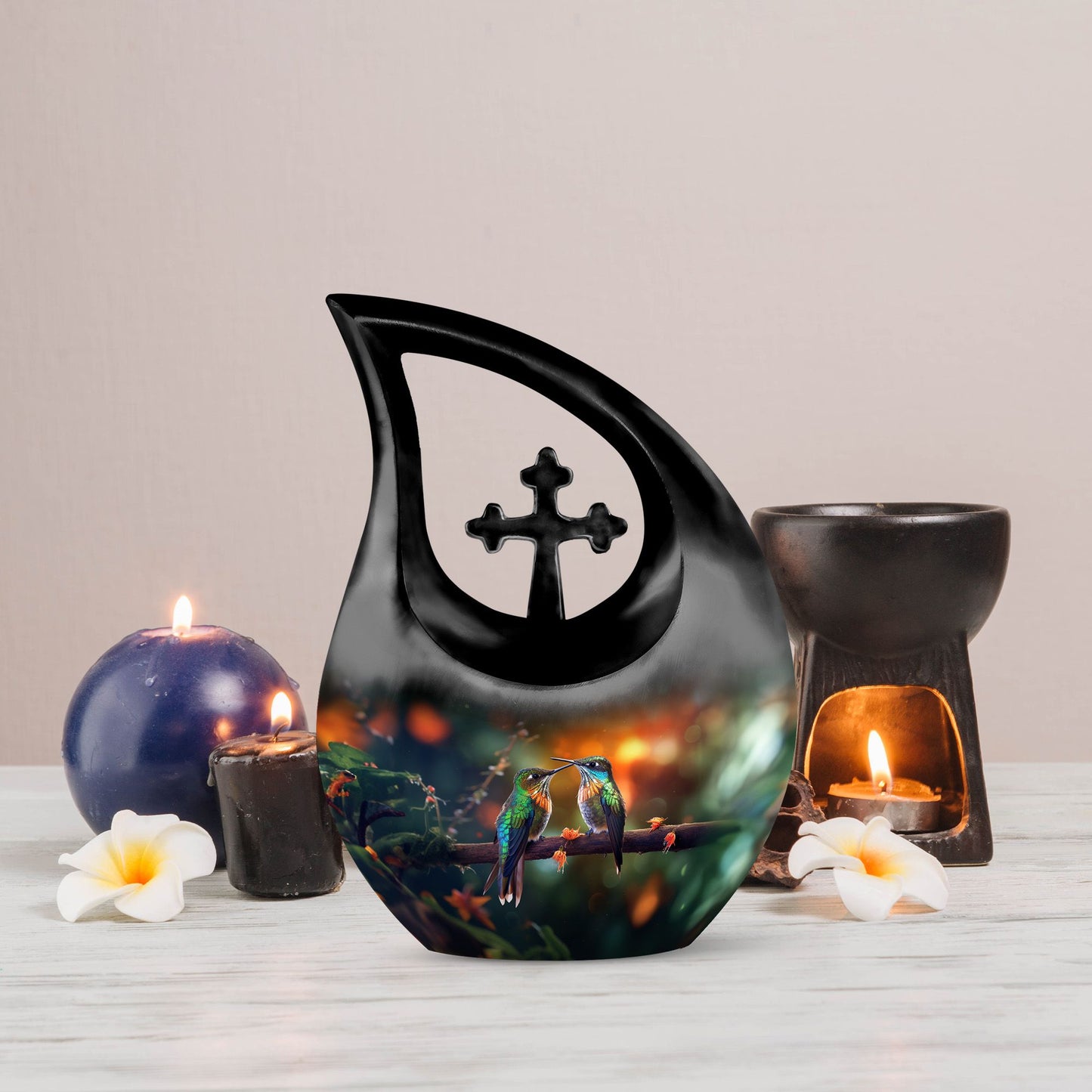 10-inch Humming Bird Urn