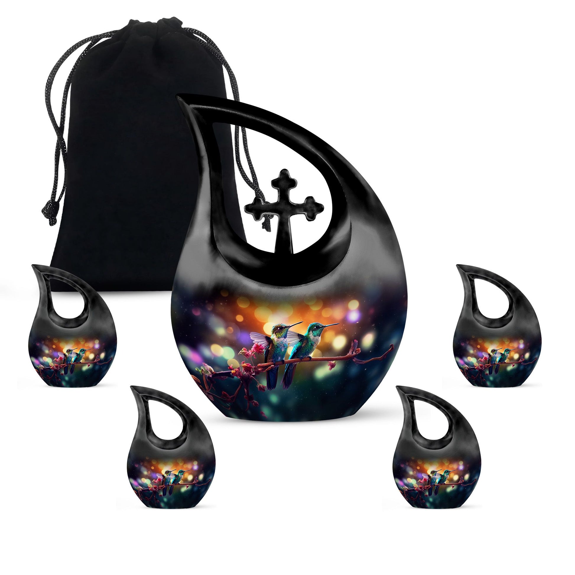 10-inch Humming Bird Urn 