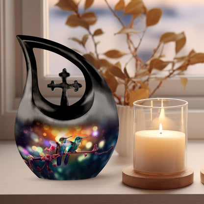 10-inch Humming Bird Urn 