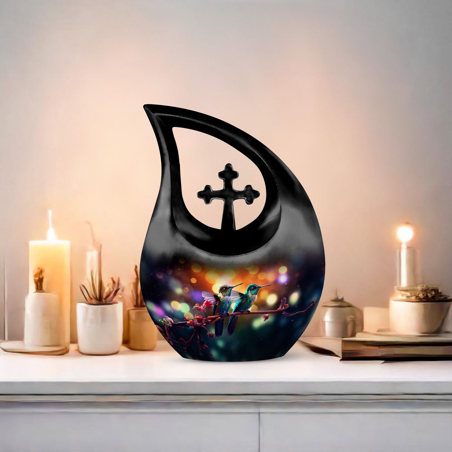 10-inch Humming Bird Urn 