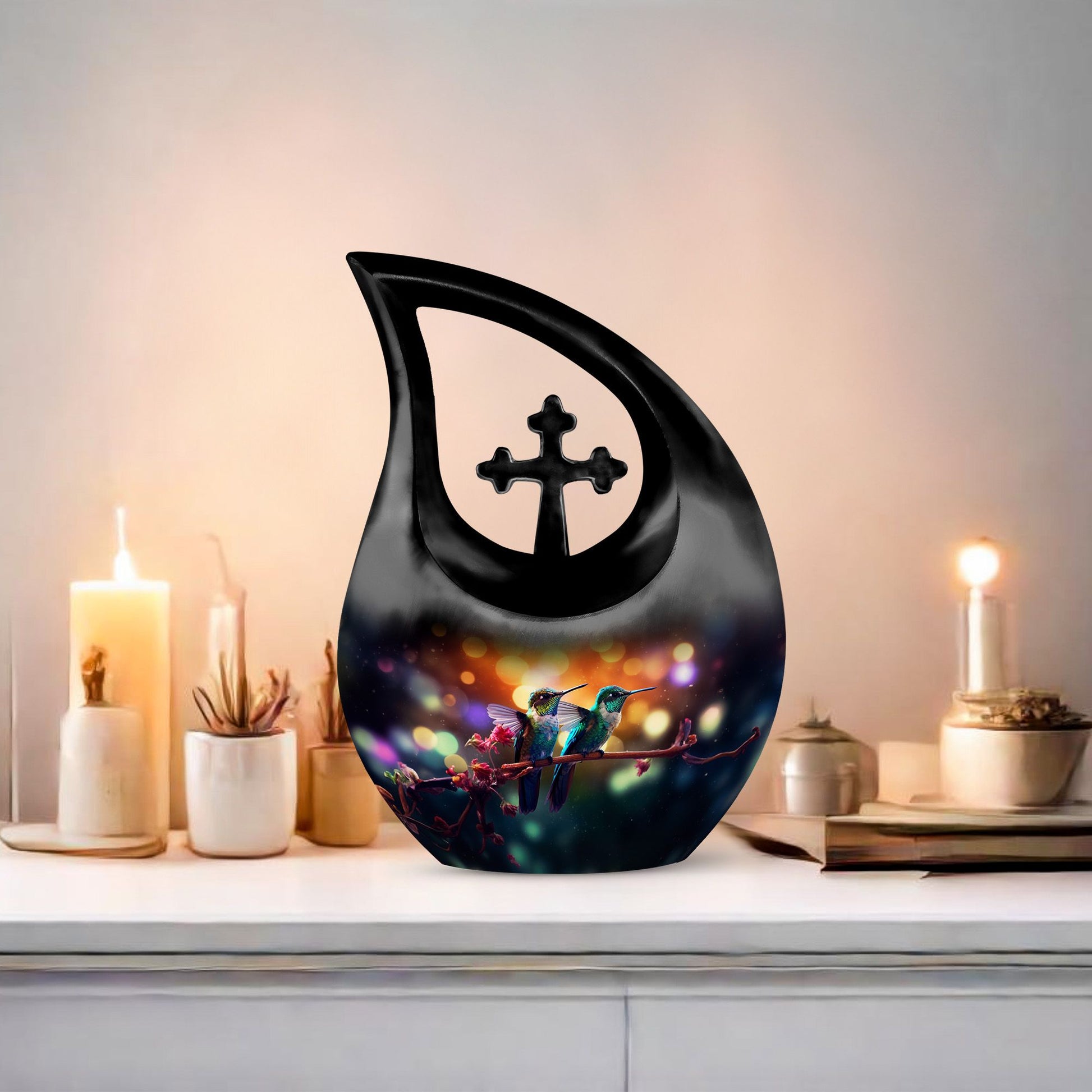 10-inch Humming Bird Urn 