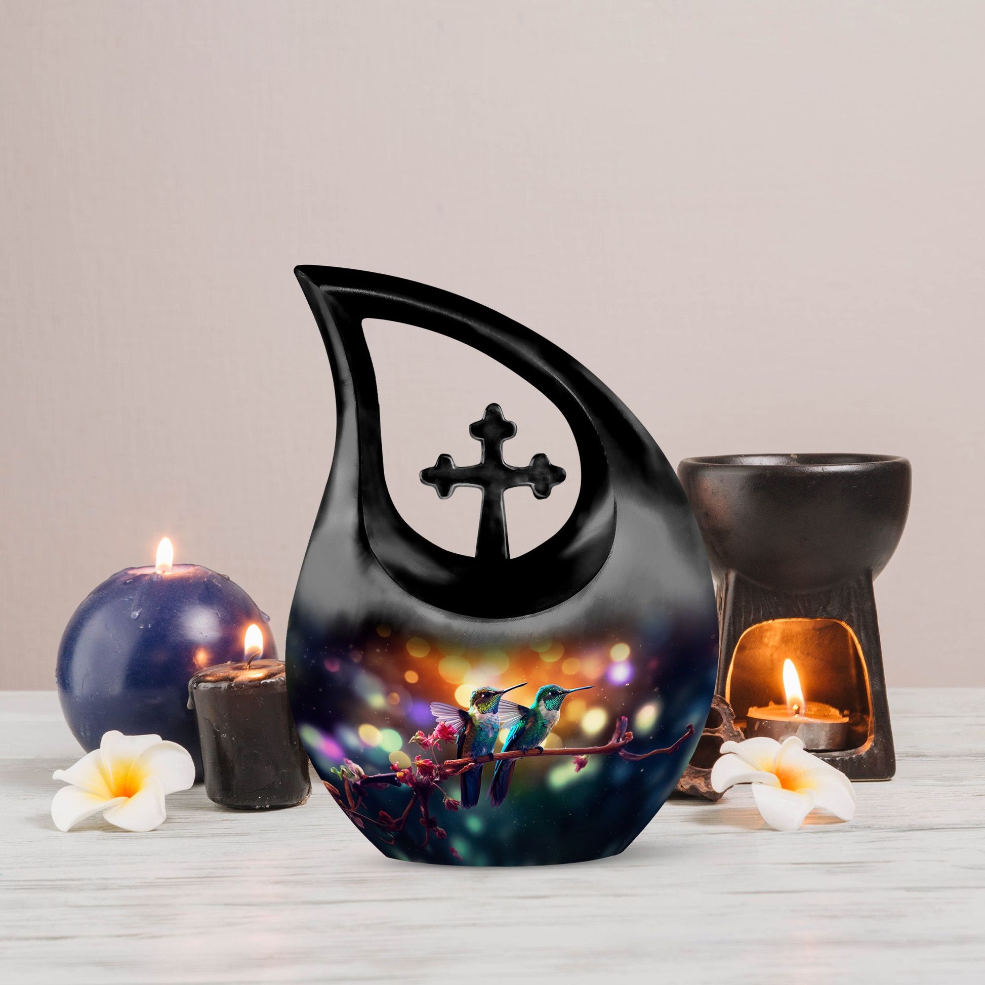 10-inch Humming Bird Urn 