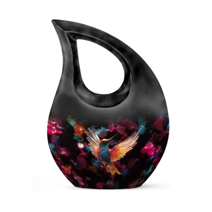 10 Inch Humming Bird Urn