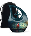 10-inch Cardinal Bird Urn