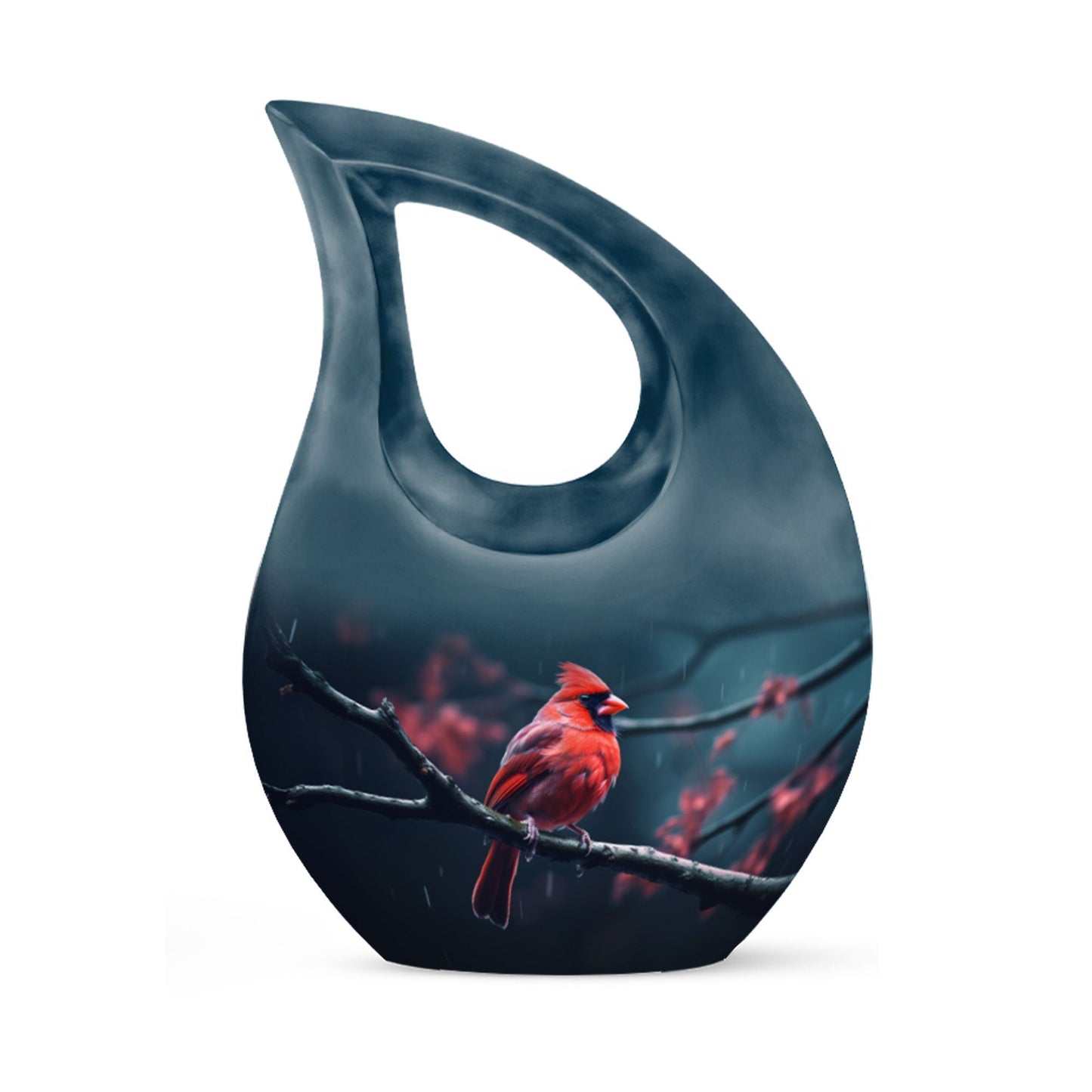 10 Inch Cardinal Bird Urn