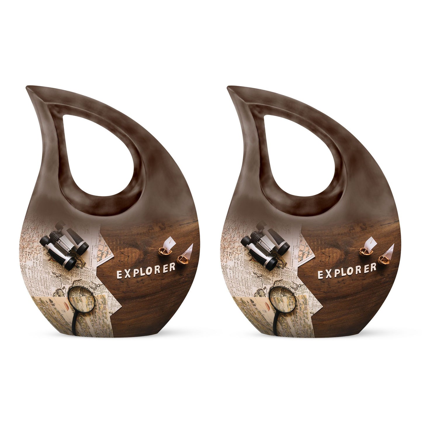 10-inch Being An Explorer Urn,