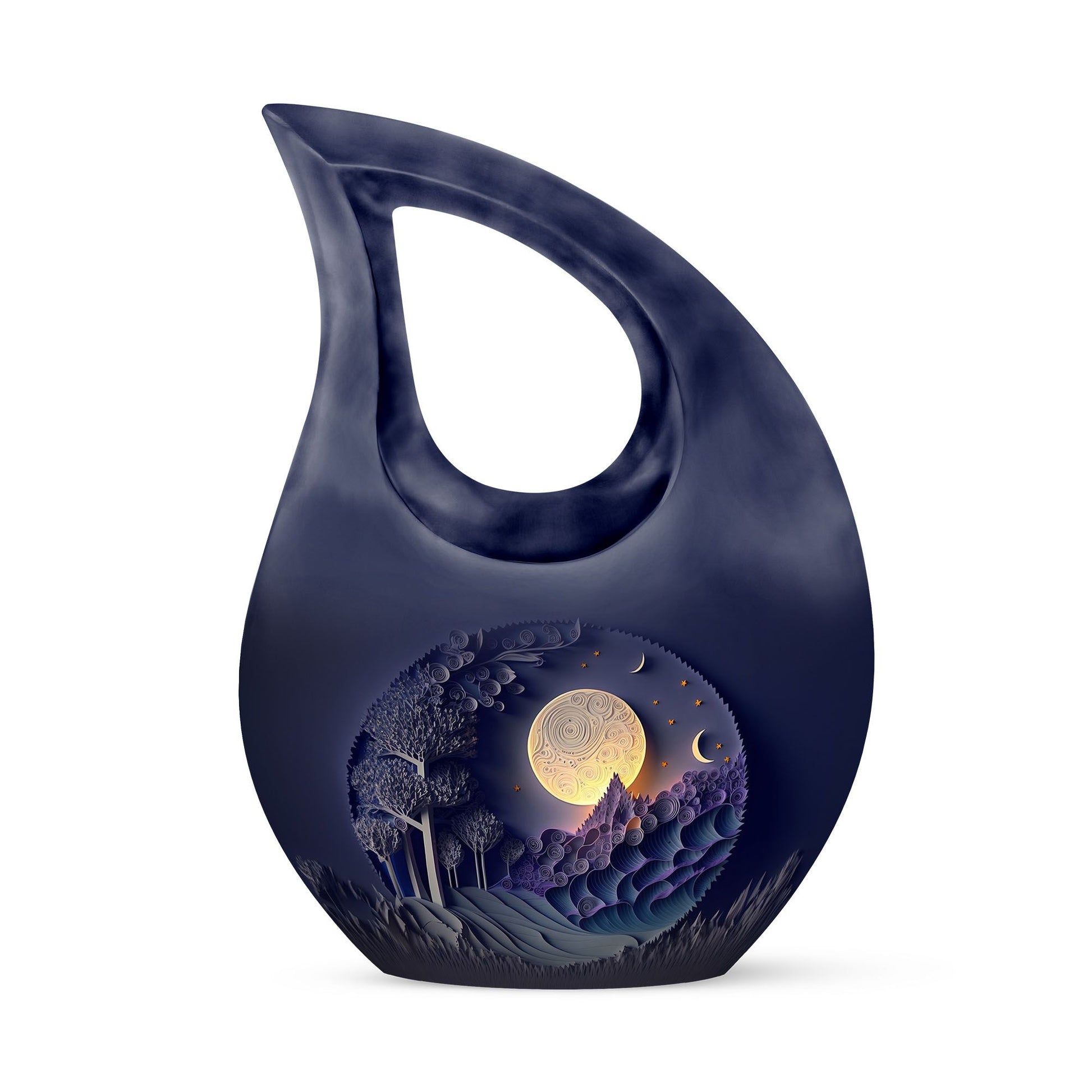 Papercut Landscape Urn 