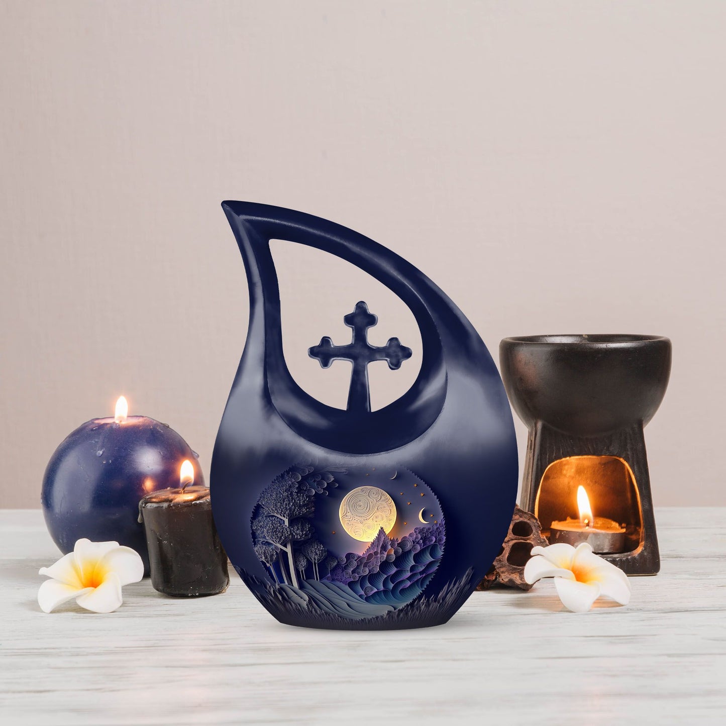 Papercut Landscape Urn 