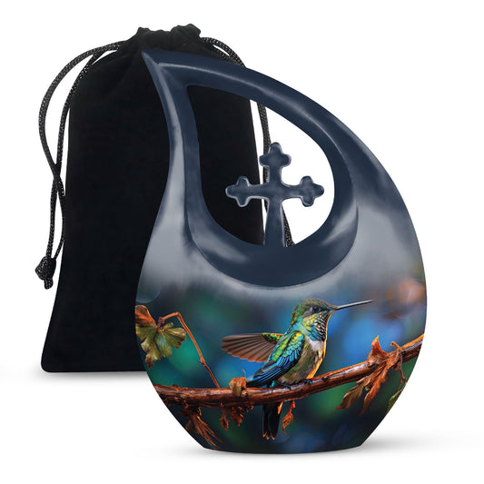 Majestic Golden Deer Urn