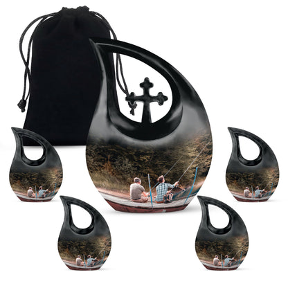 Father and Son memorial urn