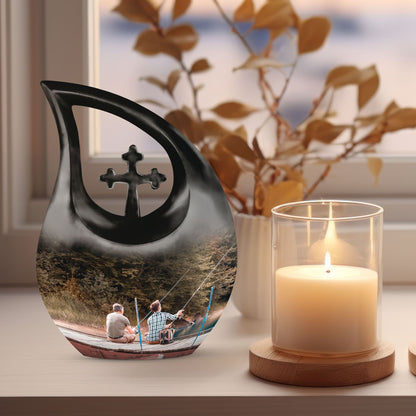 Father and Son memorial urn