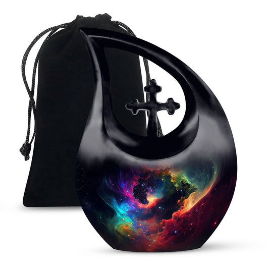 Colorful Image Nebula 10-inch Cardinal Keepsake Urn 