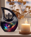 Colorful Image Nebula 10-inch Cardinal Keepsake Urn 