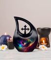 Colorful Image Nebula 10-inch Cardinal Keepsake Urn 
