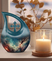 10-Inch Glowing Star Field Urn