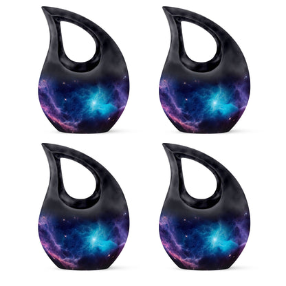 Illustration Galaxy Cross Drop Urn, 