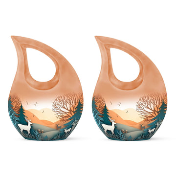 Small Urn Set of 2 -3