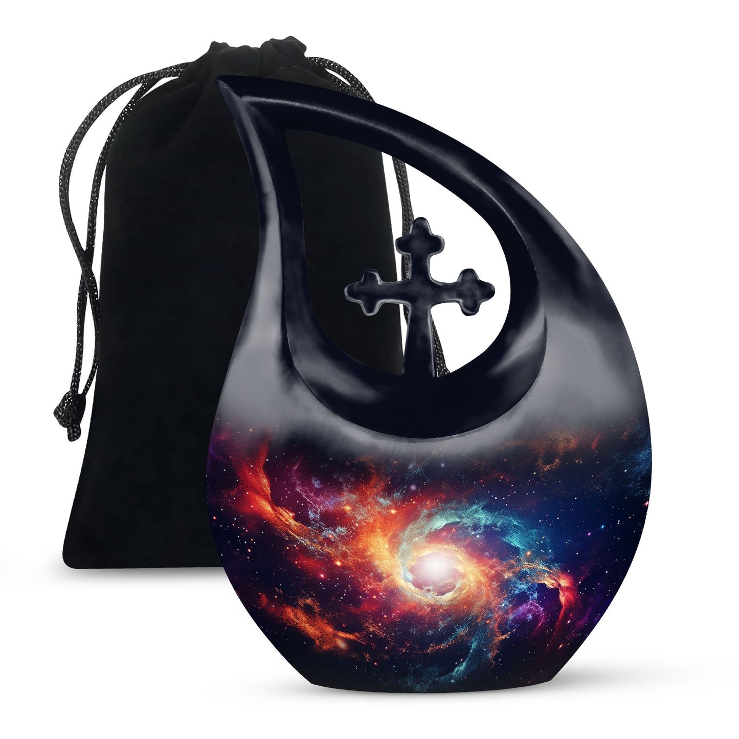 Rainbow Galaxy Revolving Urn