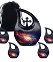 Rainbow Galaxy Revolving Urn