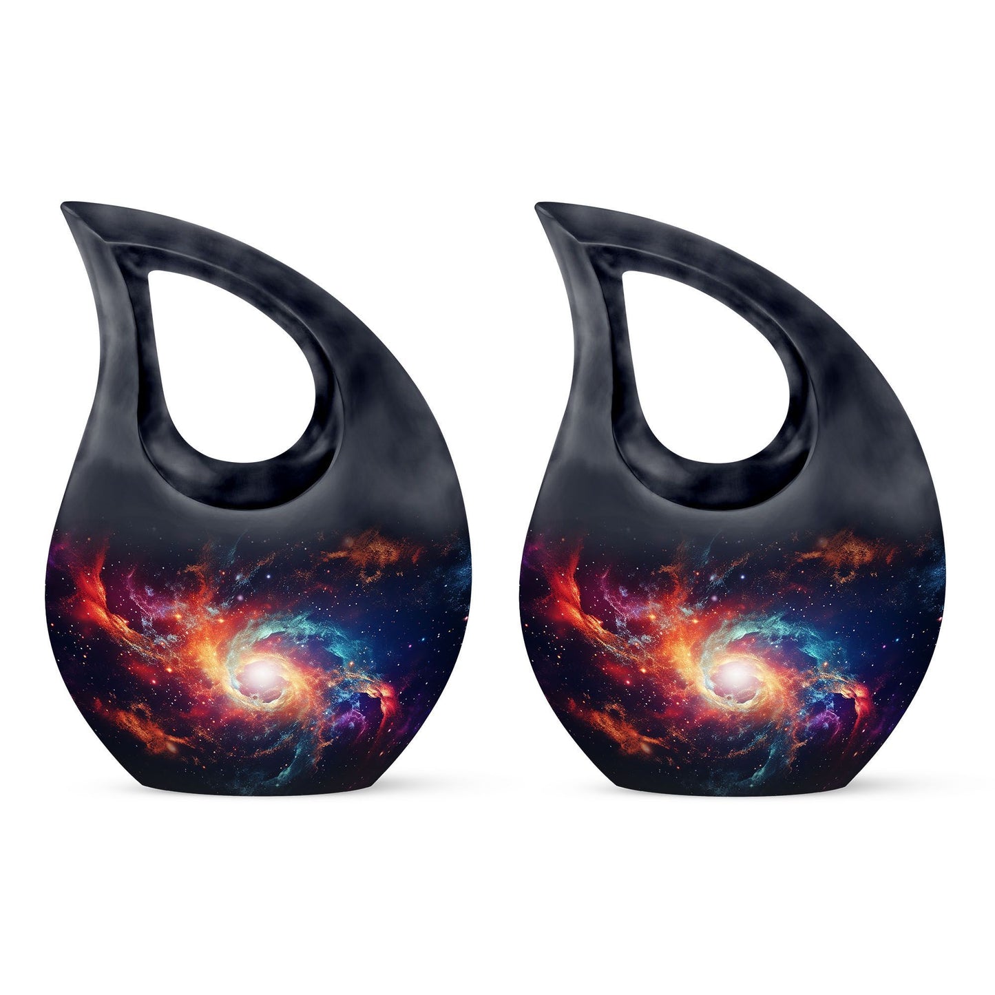 Rainbow Galaxy Revolving Urn