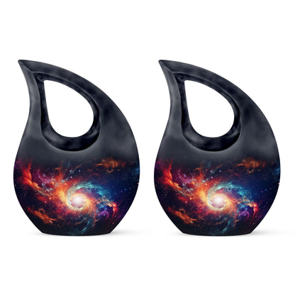 Rainbow Galaxy Revolving Urn