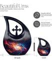 Rainbow Galaxy Revolving Urn