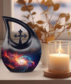Rainbow Galaxy Revolving Urn