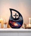 Rainbow Galaxy Revolving Urn