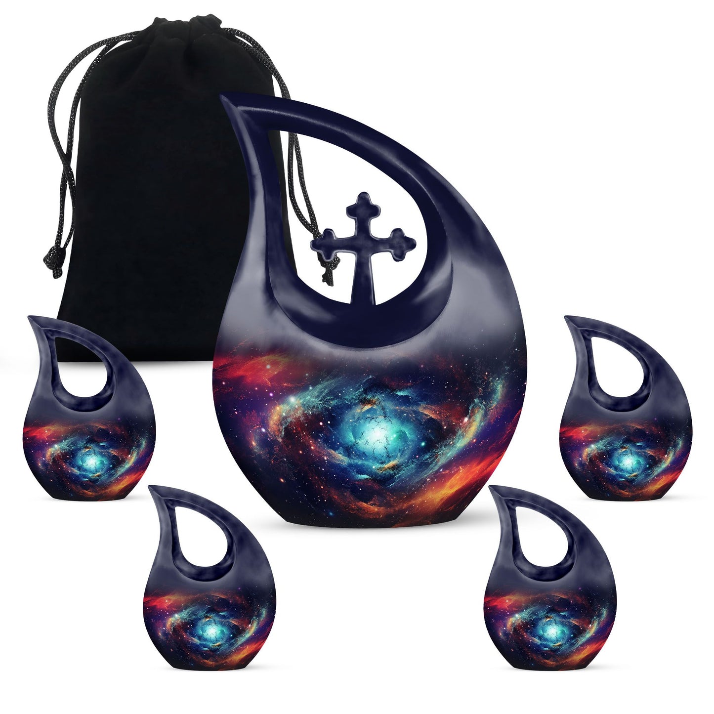 Realistic Spiral Galaxy Urn