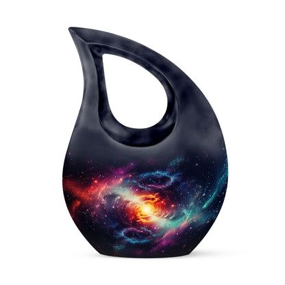 Realistic Spiral Galaxy Urn for ashes