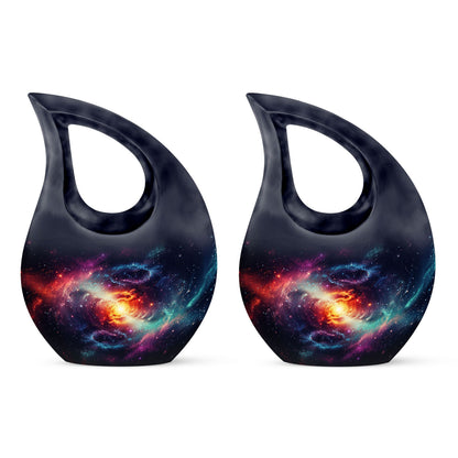 Realistic Spiral Galaxy Urn for ashes