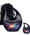 Nebula Galaxy themed large aluminium urn 