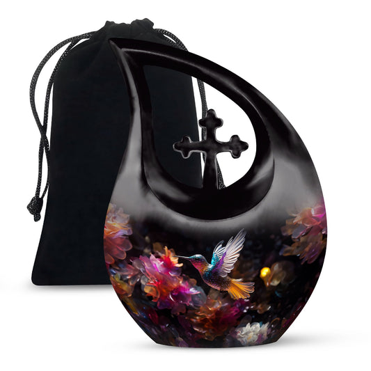 Blue Humming Bird Urn