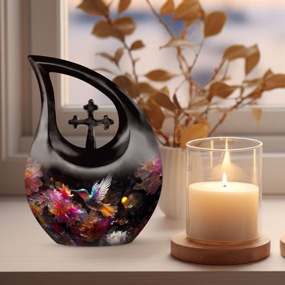 Blue Humming Bird Urn
