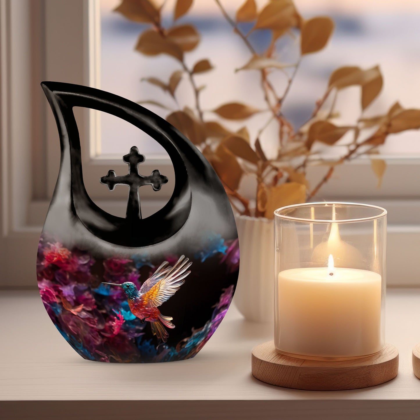 Humming Bird Memorial Urn