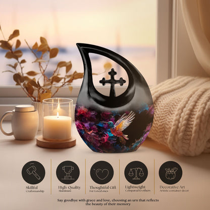 Humming Bird Memorial Urn