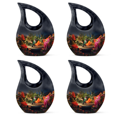 humming bird urn 