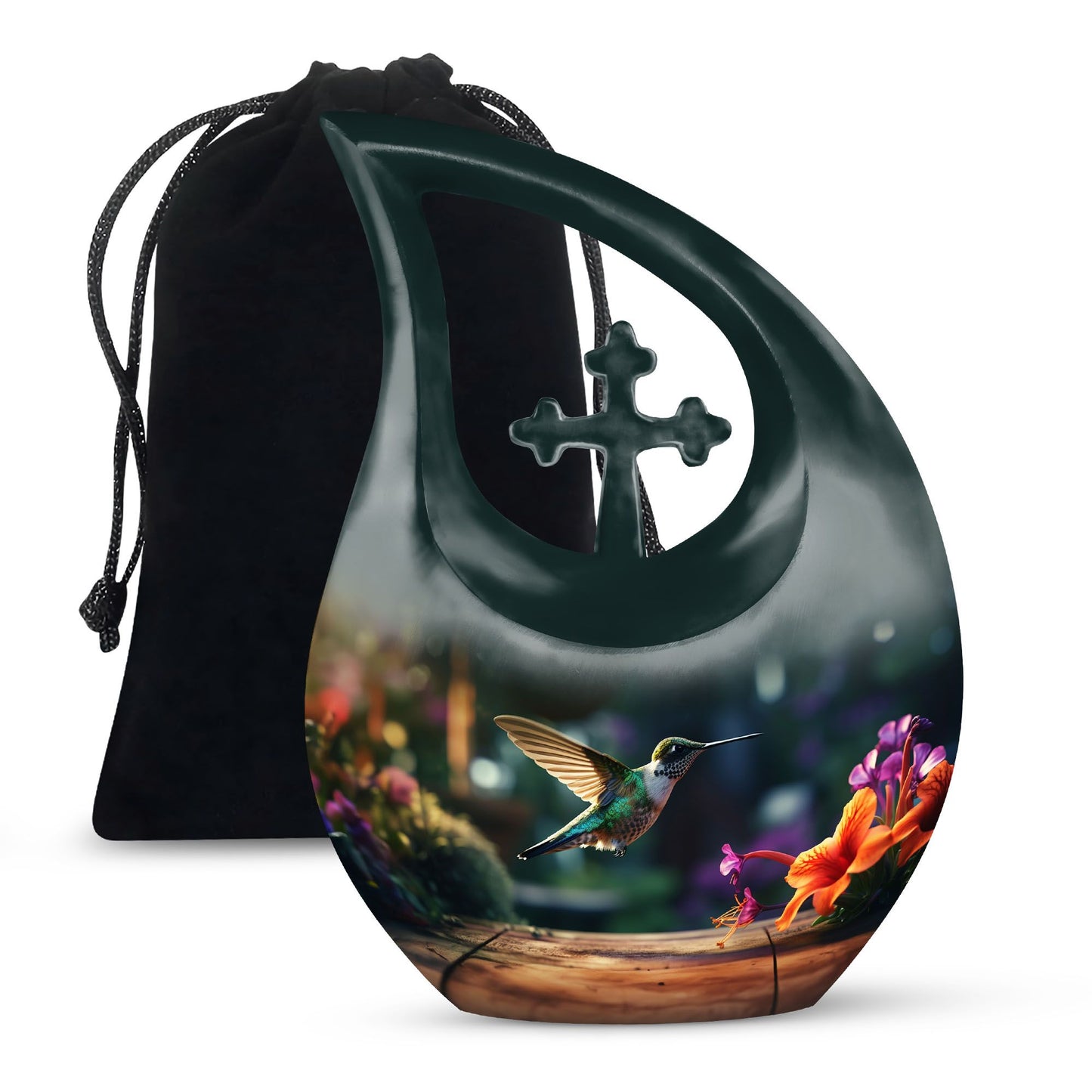 Humming Bird Memorial Urn
